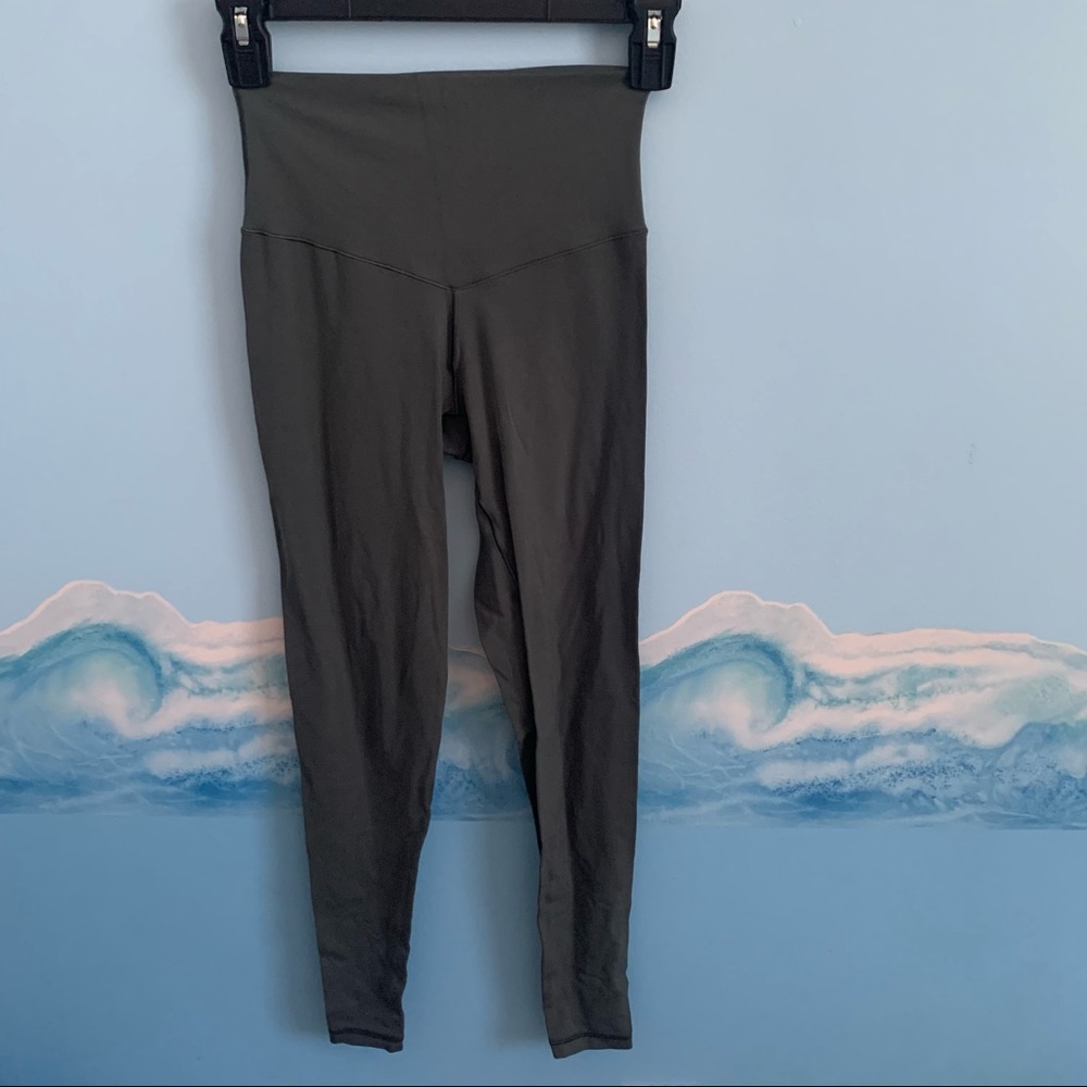 Aerie High Waisted Green Leggings